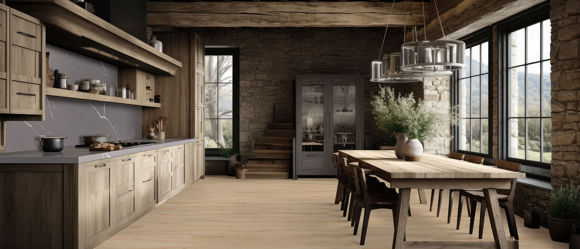 calacatta-laza-grigio-quartz-countertop-in-kitchen-kitchen-1005